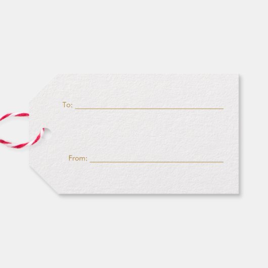 Rustic Wood Cadeaulabel (Achterkant Horizontaal)