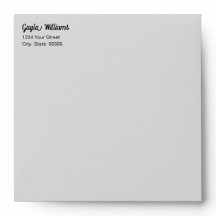 Rustic Wood Christmas avec adresse de retour