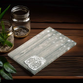 Rustic Wood Elegant Mason Jar String Light Post-it® Notes