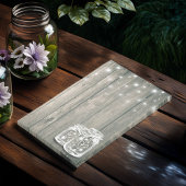 Rustic Wood Elegant Mason Jar String Light Post-it® Notes