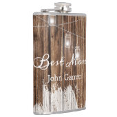 Rustic Wood en Lantern Heupfles (Rechts)