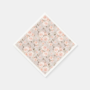 Rustic Wood en Romantische Rozen Shabby Chic Weddi Servet