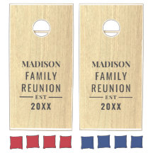 Rustic Wood Family Reunion Jeu extérieur