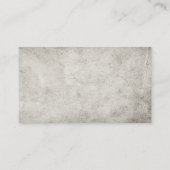 Rustic Wood Filigree | grijs wit Visitekaartje (Achterkant)