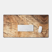 Rustic Wood Grain Bureaumat (Keyboard & Muis)