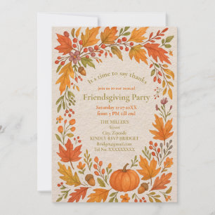 Rustic Wood & Hygge verlaat FriendsGiving Party