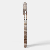 Rustic Wood Laurel Custom Monogramme coque iphone (Verso / Gauche)
