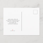 Rustic Wood Licht Foto Afstuderen Aankondiging (Achterkant)