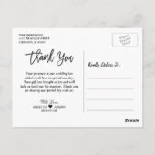 Rustic Wood Mason Jar String Light Briefkaart (Achterkant)