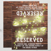 Rustic Wood Mason Lights volgend op Gereserveerd b (Voorkant / Achterkant)