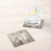 Rustic Wood Monogrammed Onderzetters (Insitu)