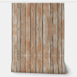 Rustic Wood Paneling 2 Behang