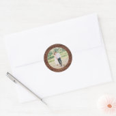 Rustic Wood Photo Return Label (Envelop)