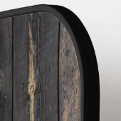 Rustic Wood print op maat Pickleball Paddle (Links Detail)