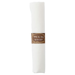 Rustic Wood Rodeo Style Wedding Napkin Bands