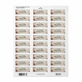 Rustic Wood Script The Future Mr en Mrs. Etiket (Full Sheet)