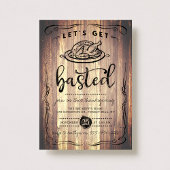 Rustic Wood Thanksgiving Kaart