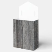 Rustic Wood Wedding Bedankdoosjes (Geopend)