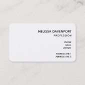 Rustic Wooden Bridge in het land Visitekaartje (Achterkant)