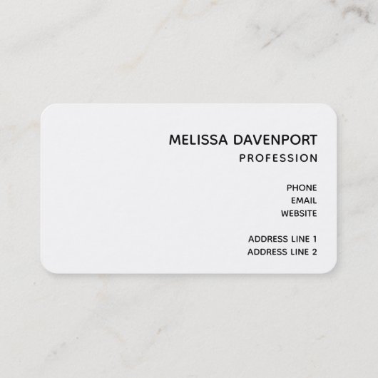 Rustic Wooden Bridge in het land Visitekaartje (Achterkant)