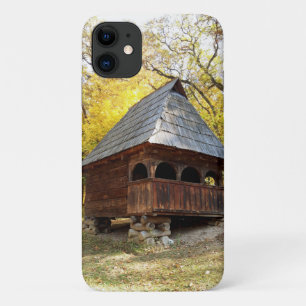 Rustic Wooden Cabin Pioneer Life iPhone 11 Hoesje