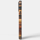 Rustic Wooden Planks Timber, gepersonaliseerde naa Case-Mate iPhone Case (Achterkant / Links)