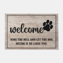 Rustic wooden Welcome Pw grappige citaten