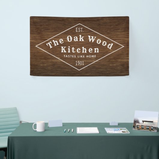Rustic Woodgrain Spandoek (Beurs)