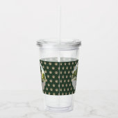 Rustic Woodland Adventure wacht op Boy Baby shower Acryl Drinkbeker (Rechts)