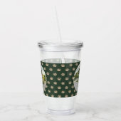 Rustic Woodland Adventure wacht op Boy Baby shower Acryl Drinkbeker (Links)