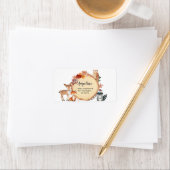 Rustic Woodland Animals Address Label (Insitu)