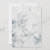 Rustic Woodland Animals Waterverf kerstfoto Kaart (Achterkant)