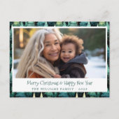 Rustic Woodland Carte photo de vacances (Devant)