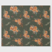 Rustic Woodland Christmas Cadeaupapier (Vlak)