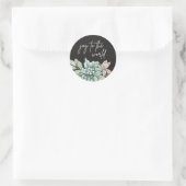 Rustic Woodland Foliage Holiday Sticker (Tas)