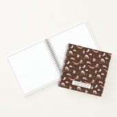 Rustic Woodland Forest Animals Baby's eerste jaar Notitieboek (Binnen)