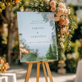 Rustic Woodland Mountain Forest Engaging Bienvenue