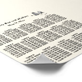 Rustic Woodland Owls Seating Arrangement Poster (Hoek)