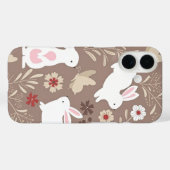 Rustic Woodland Rabbit for Nursery Case-Mate iPhone Case (Achterkant (horizontaal))