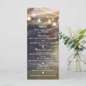 Rustic Woods Betoverd Bos & Lichtmenu Menu (Staand voorkant)