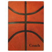 Rustic Worn Basketball Klembord (Achterkant)