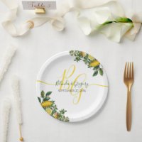 Rustic Yellow Lemon & Foliage Greenery Wedding
