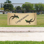 Rustic Yin Yang Lizards Spandoek (Insitu)