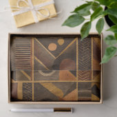 Rustic Zuidwestelijke Streeppatroon (4) Tissuepapier (Geschenk)