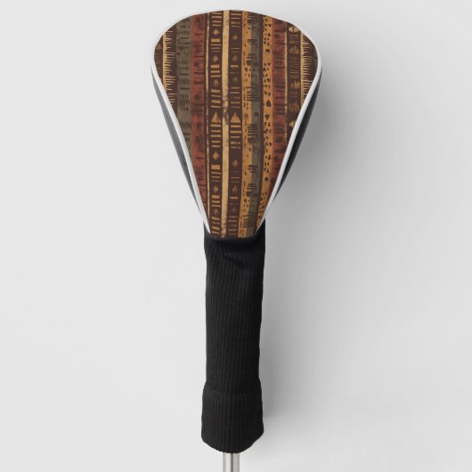 Rustic Zuidwestelijke Streeppatroon (5) Golfheadcover (Voorkant)
