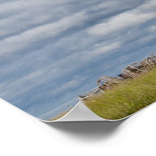 Rustico Harbour, Prince Edward Island. Poster (Hoek)