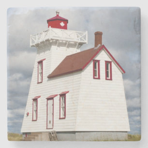 Rustico Harbour, Prince Edward Island. Stenen Onderzetter