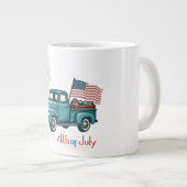 Rustiek/ 4 juli extra grote beker (Voorkant rechts)