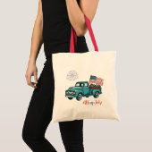 Rustiek/ 4 juli tote bag (Voorkant (product))