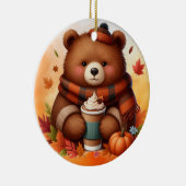 Rustiek/ beer keramisch ornament (Rechts)